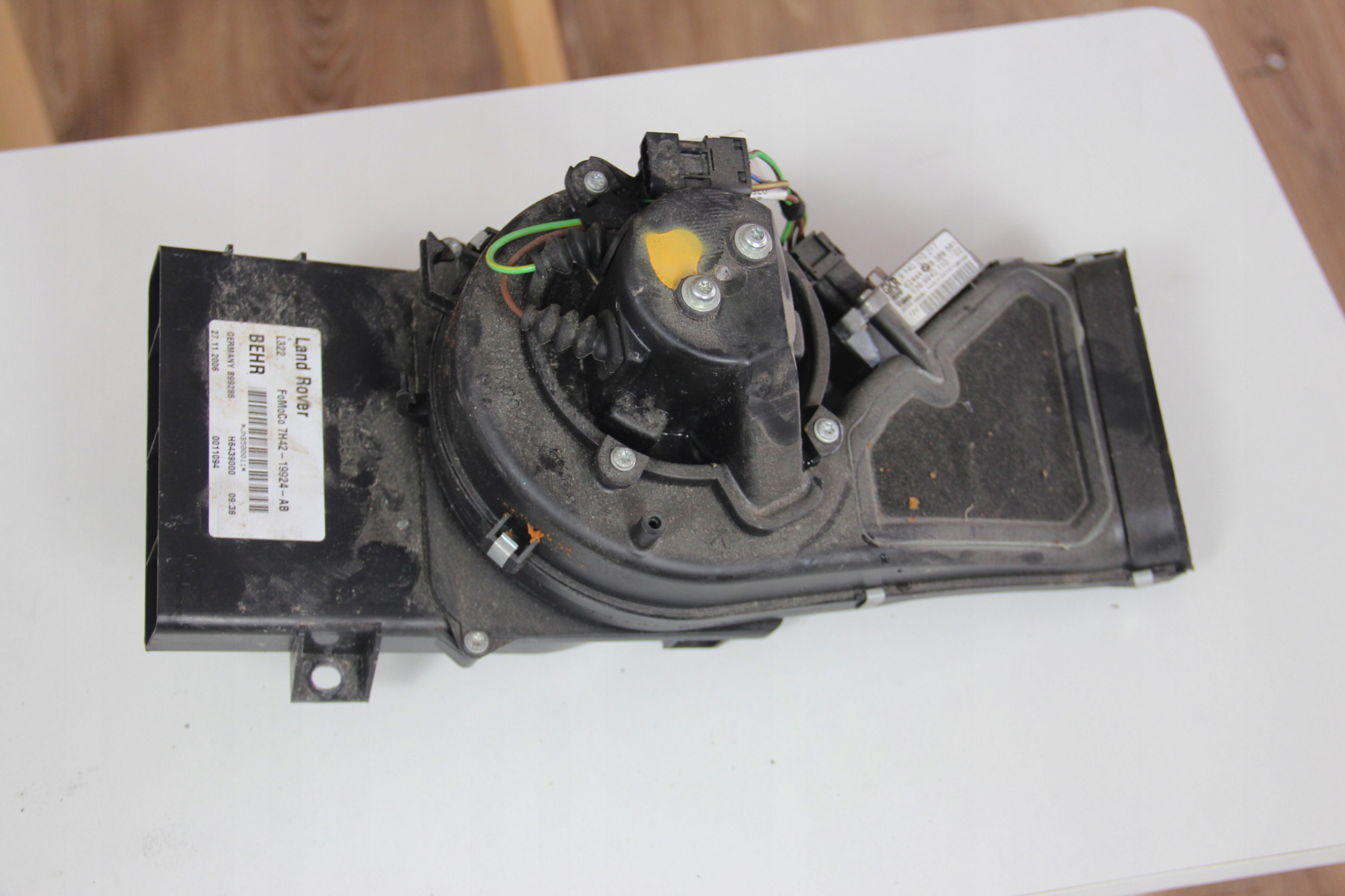 Range Rover III L322 wentylator dmuchawa tył tylna