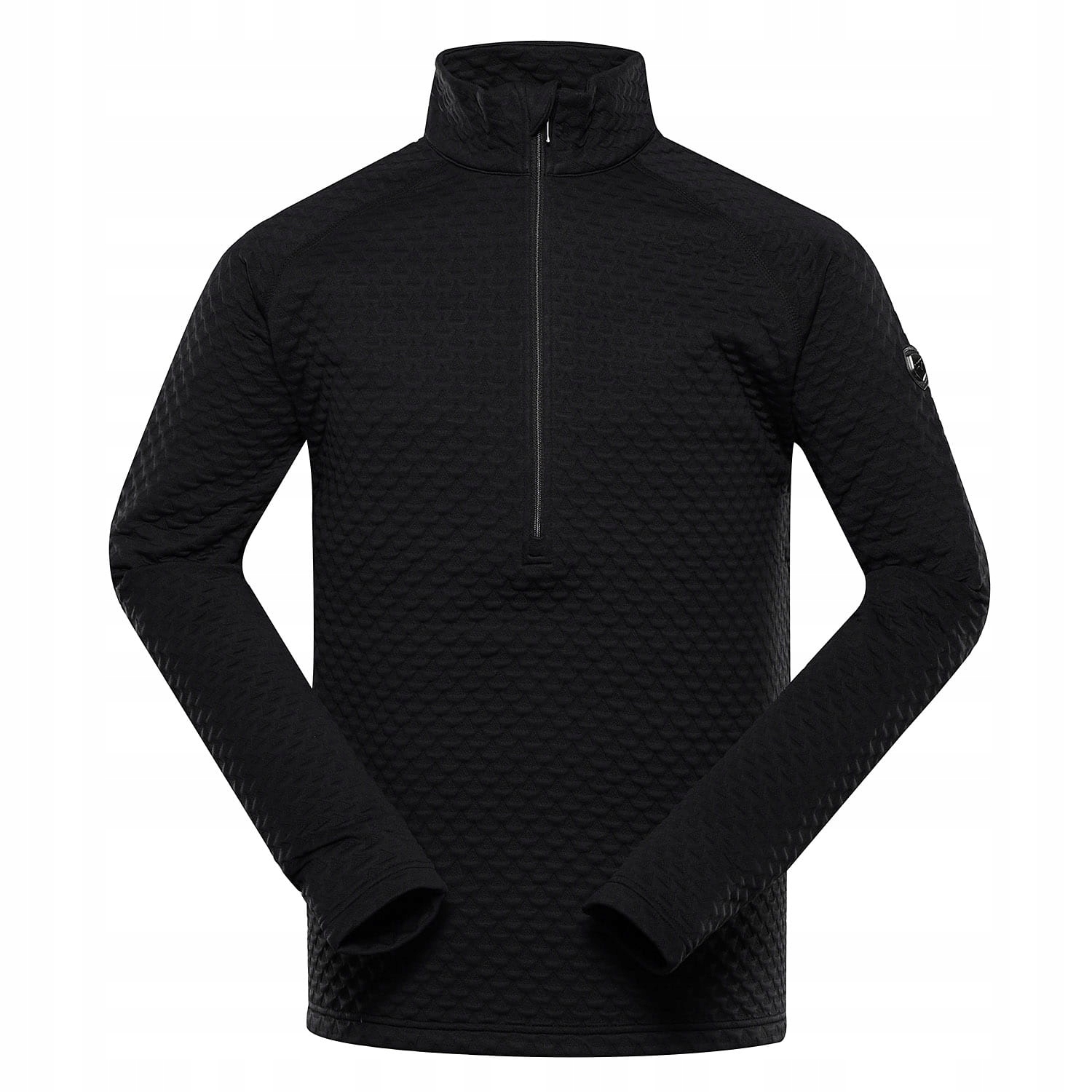 Alpine Pro Bluza męska sportowa szybkoschnąca Gett k.czarny r.XXL