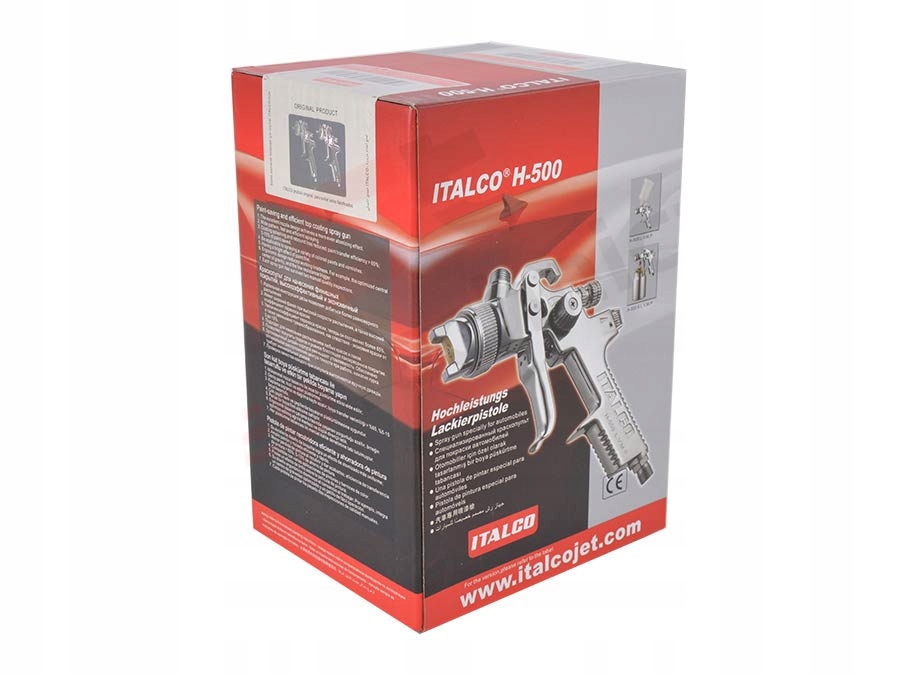 Precízna lakovacia pištoľ na maľovanie Originál Italco H-500 Lvmp 1,3 mm