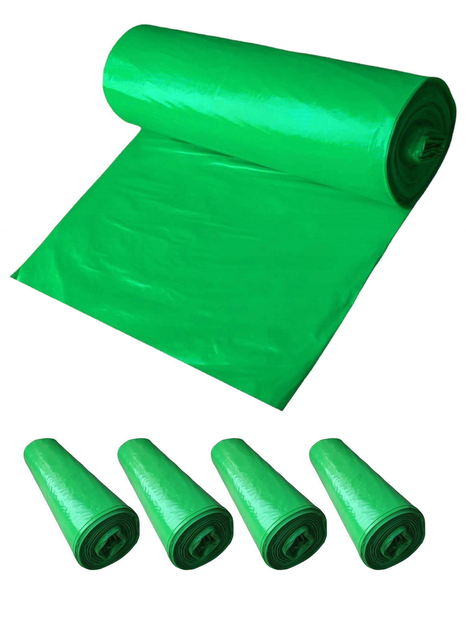 

Zielone Worki Na Śmieci Szkło 240L X 50 Sztuk