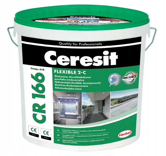 Elastyczna powłoka wodoszczelna Ceresit 16 kg