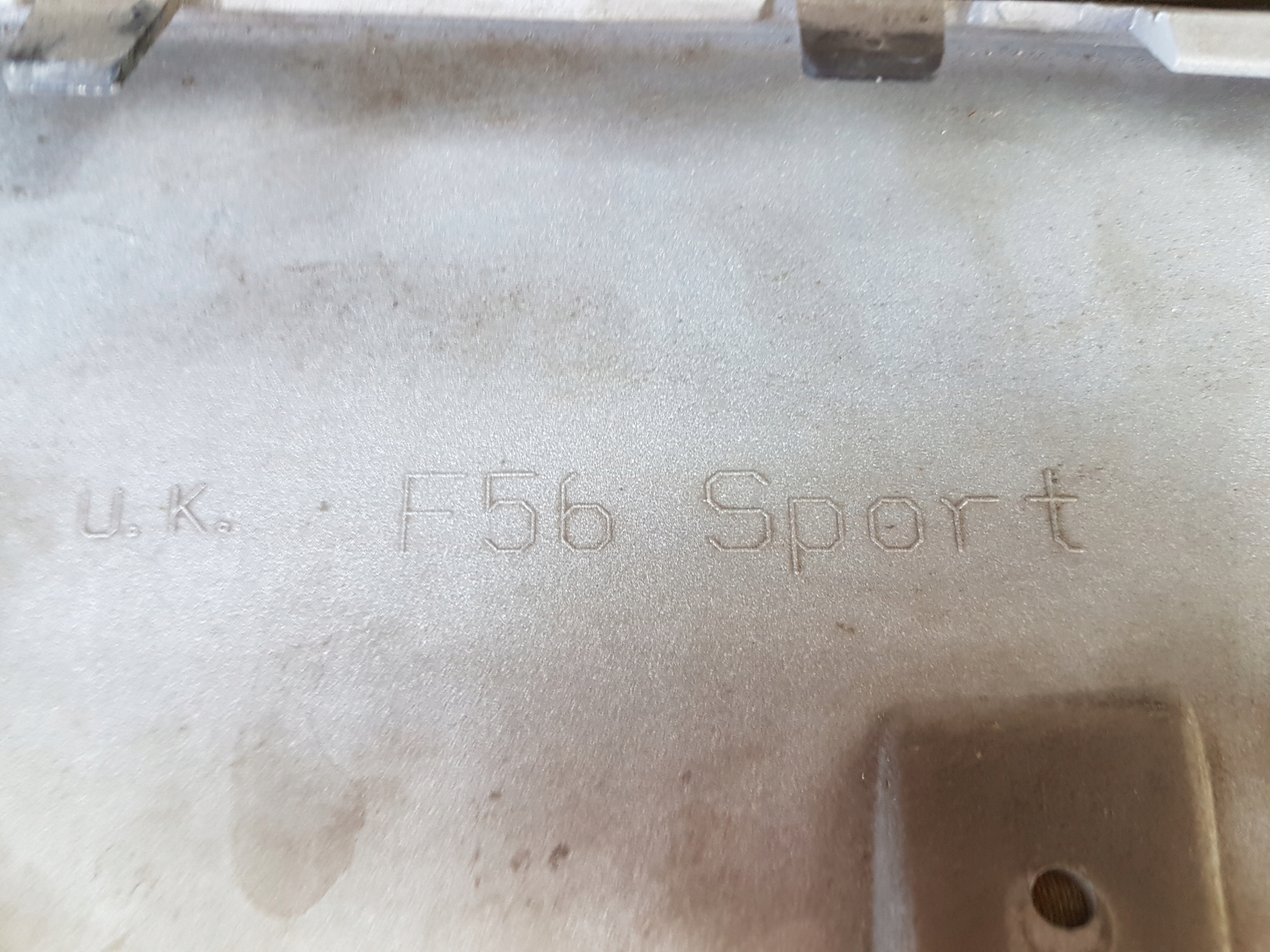 bumper rear MINI COOPER F56 S SPORT