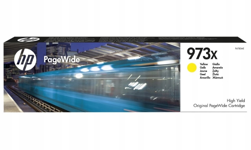 Hp inkoustová kazeta 973X žlutá F6T83AE originál
