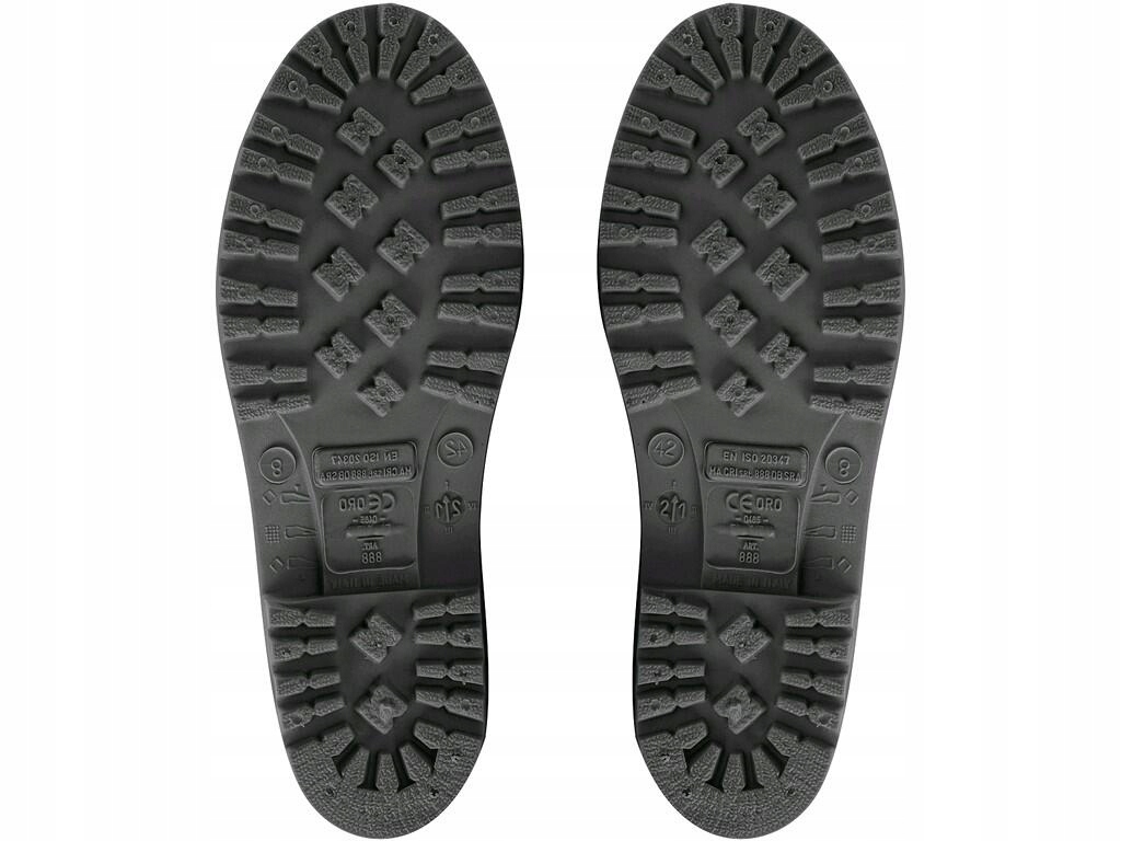 WYSOKIE SOLIDNE GUMOWCE KALOSZE CZARNE URAN r. 41 Rozmiar 41