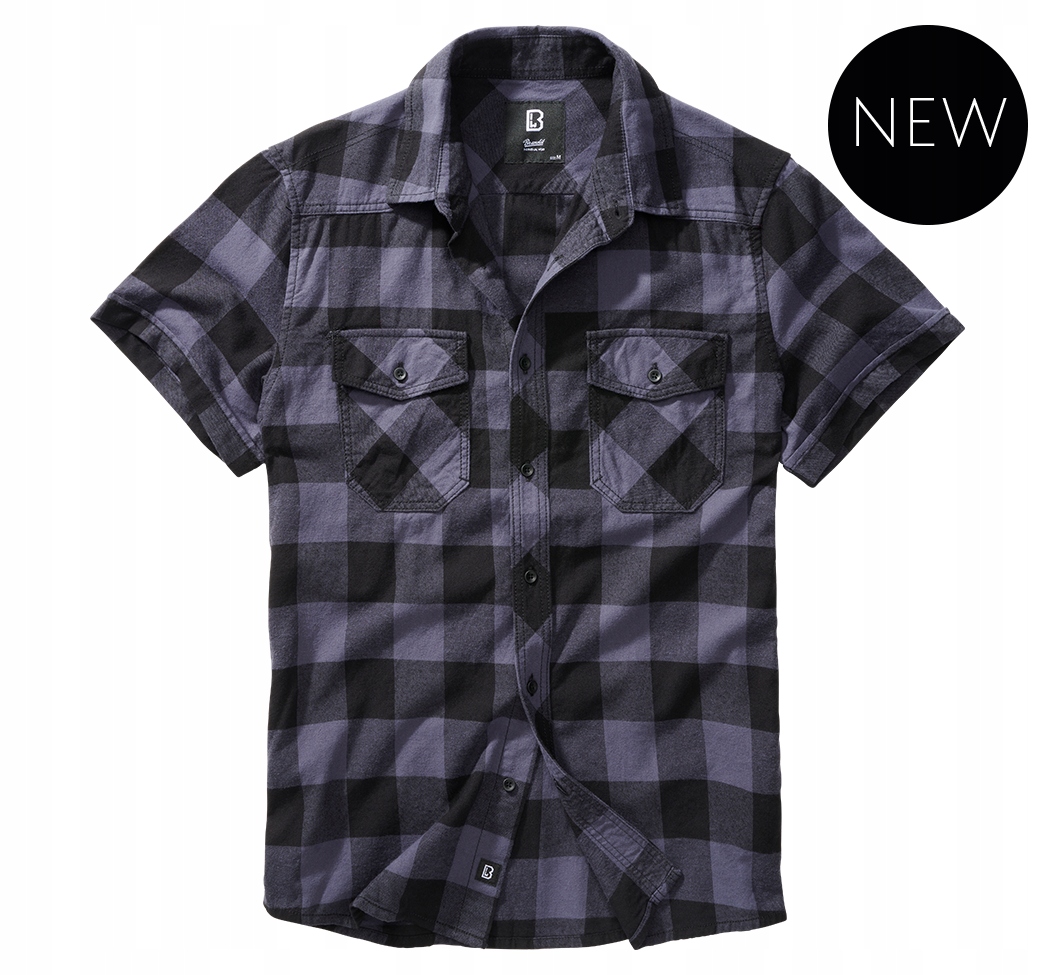 

Koszula Brandit Checkshirt halfsleeve grey 4XL