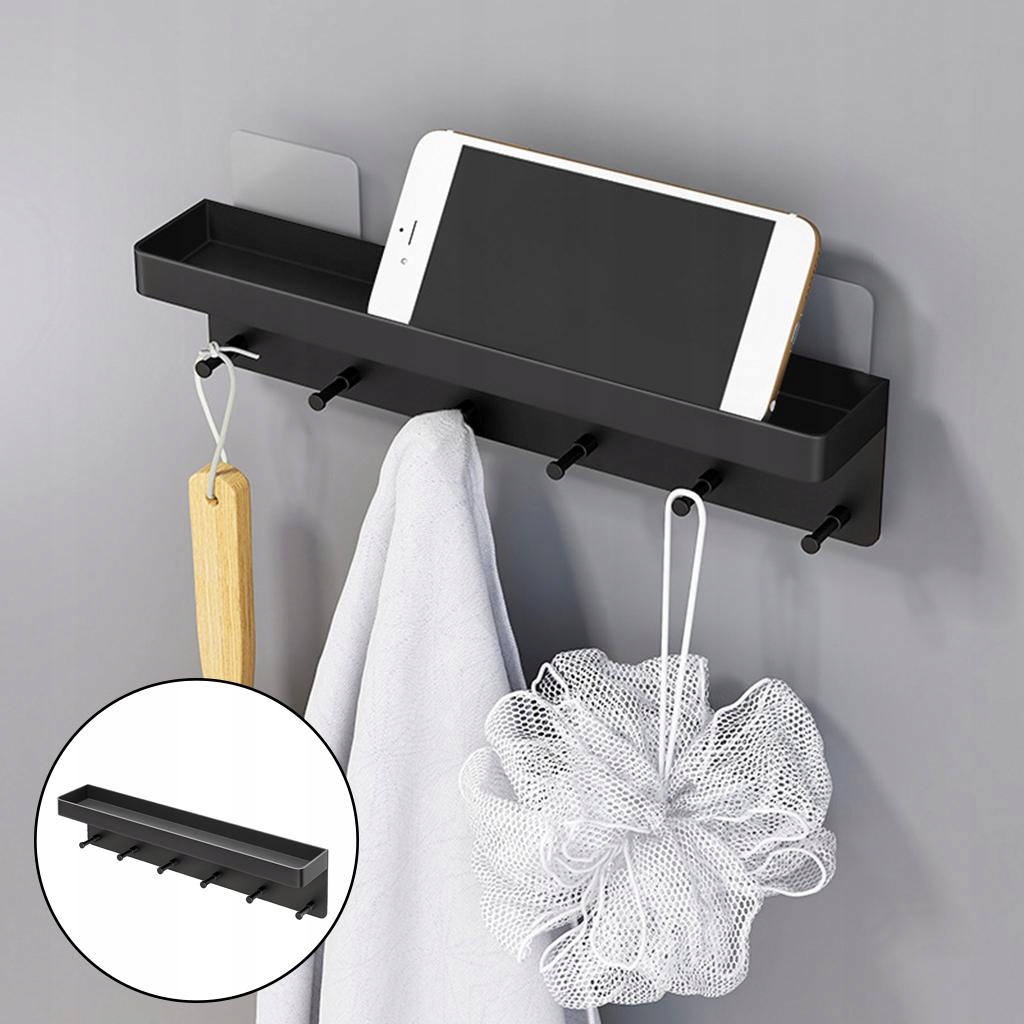 Uchwyt na klucze W / 6x haczyki Organizer ze stali Kod producenta Comush-53055975