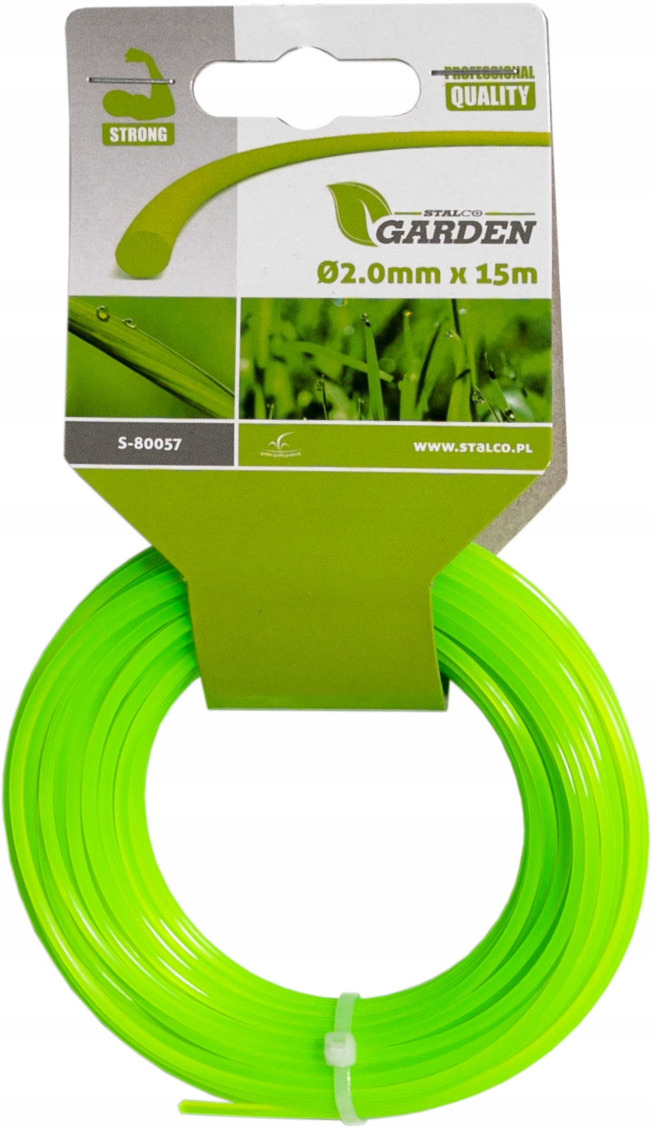 

Żyłka do kosy kosiarki żyłka tnąca okrągła 2,4x15m