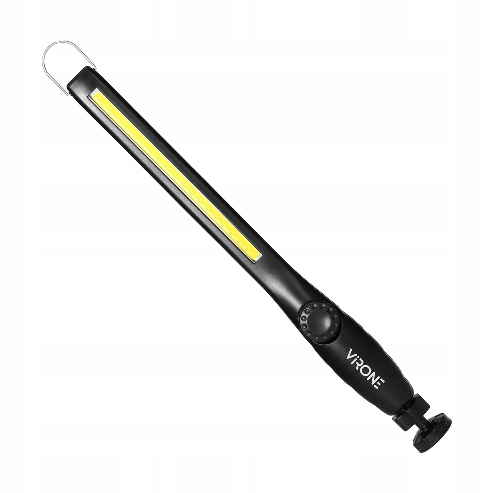 Latarka warsztatowa Led 10W 400lm z magnesem i hakiem ściemnialna 2000 mAh