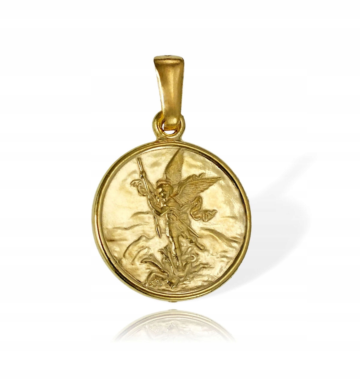 ZŁOTY MEDALIK ŚWIĘTY MICHAŁ ARCHANIOŁ PR. 585