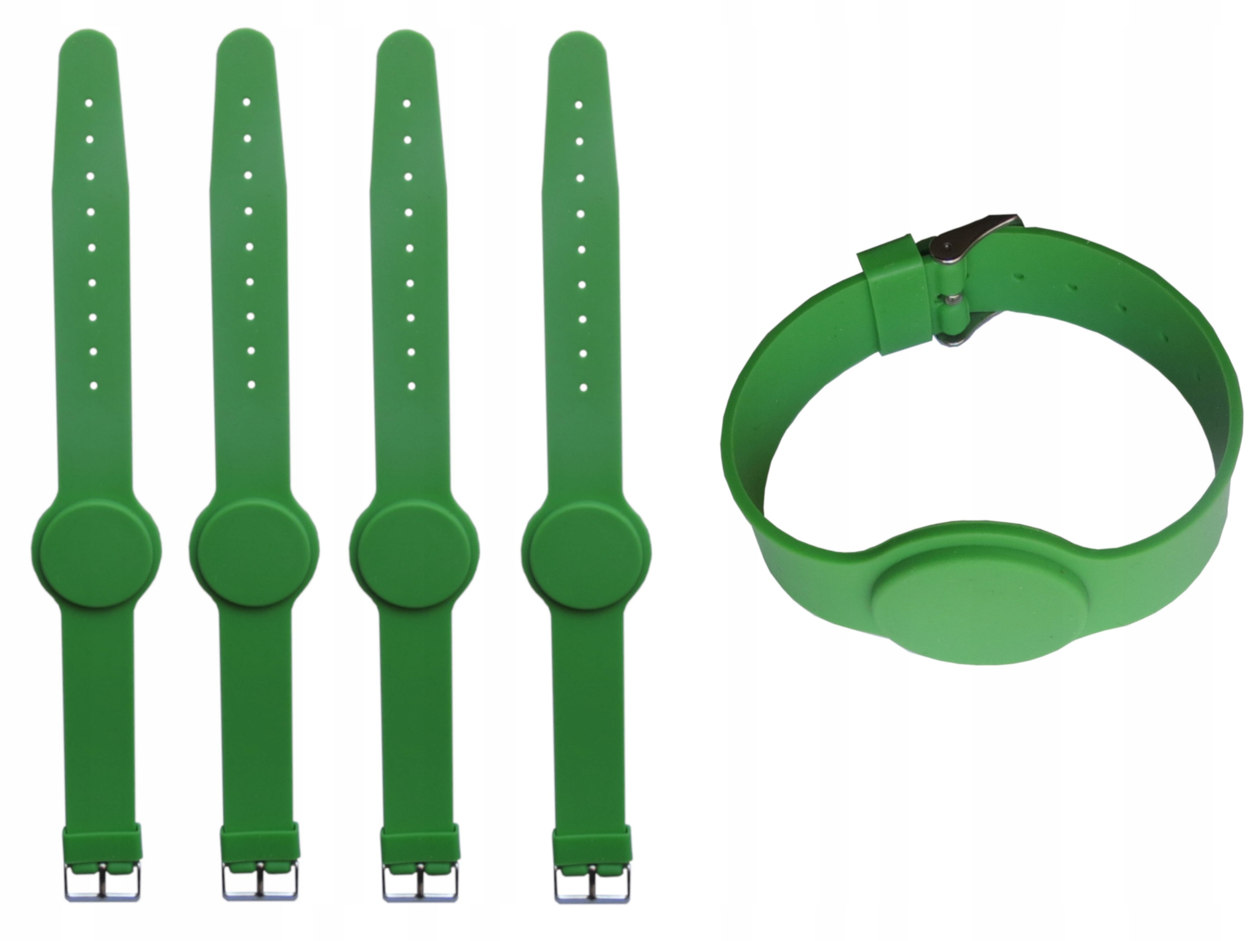 Zelená bazénová programovatelná páska Tag ID T5577 Unique 125kHz 50 kusů