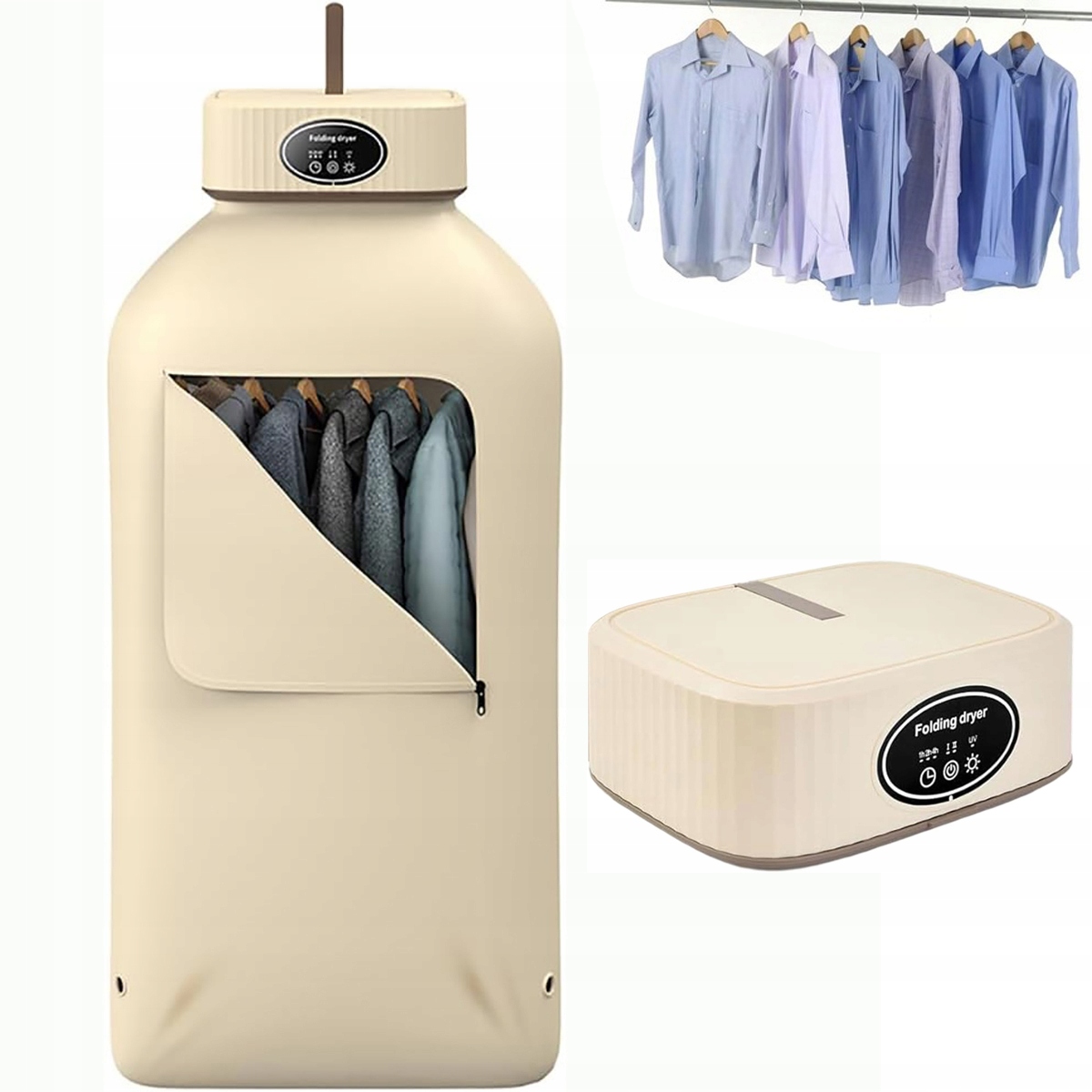 Levně Sušák přenosná, skládací, Uv, 600 W, rychleschnoucí, na oblečení