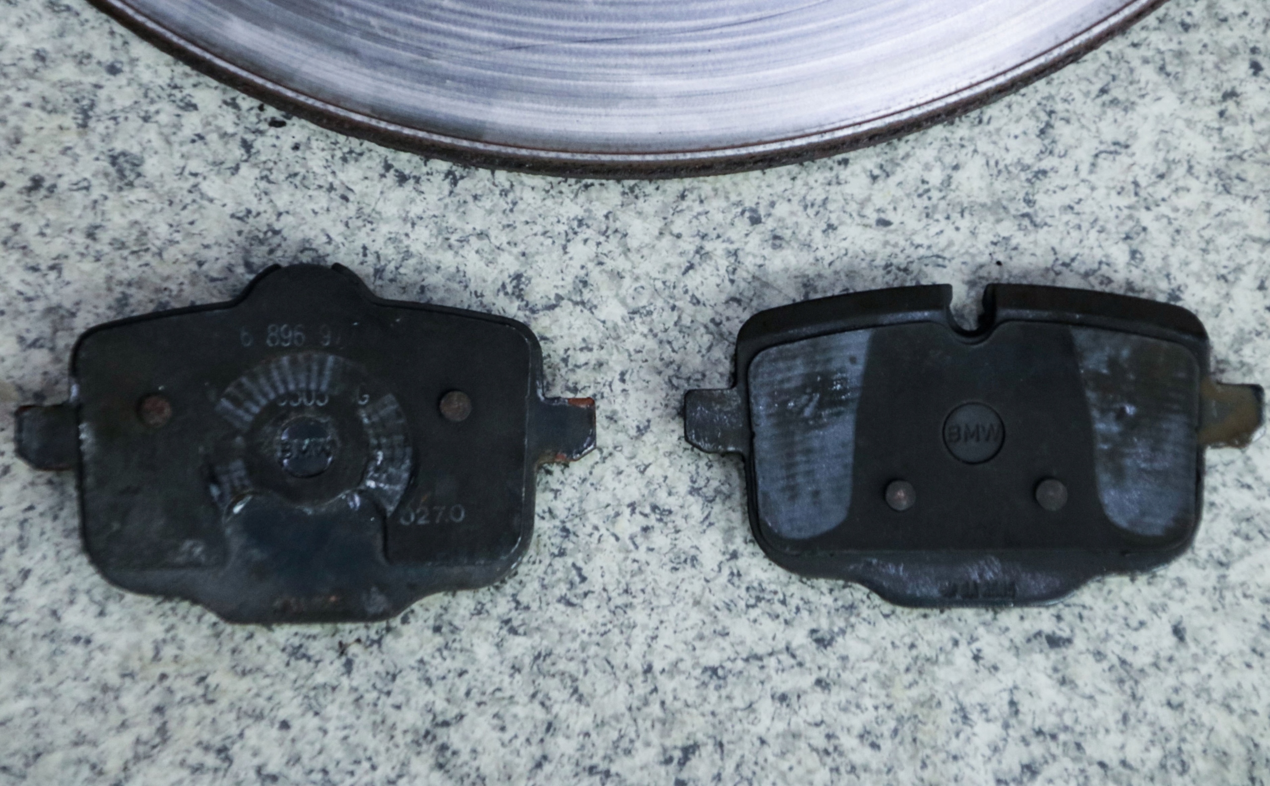 BMW 8 G14 G15 discs plates rear part 370x24
