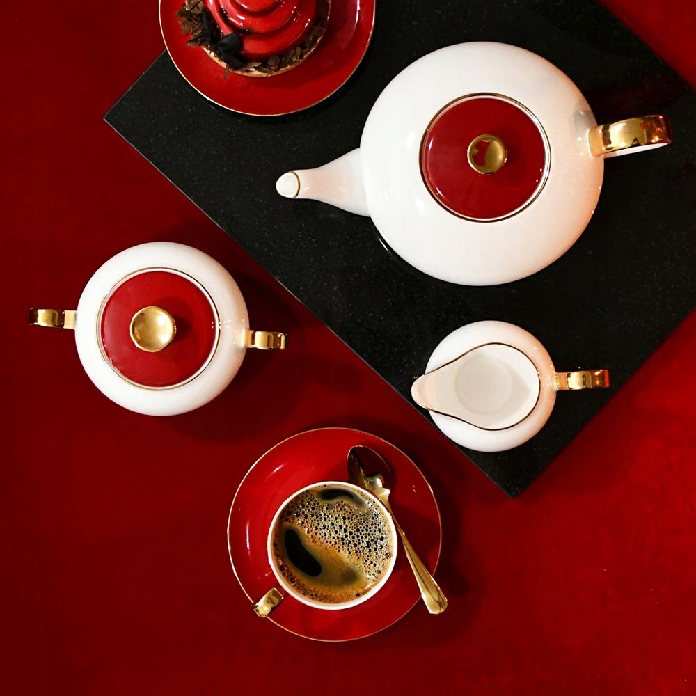 Villa Italia Kávový servis pre 6 osôb porcelánový darčekový set Lady In