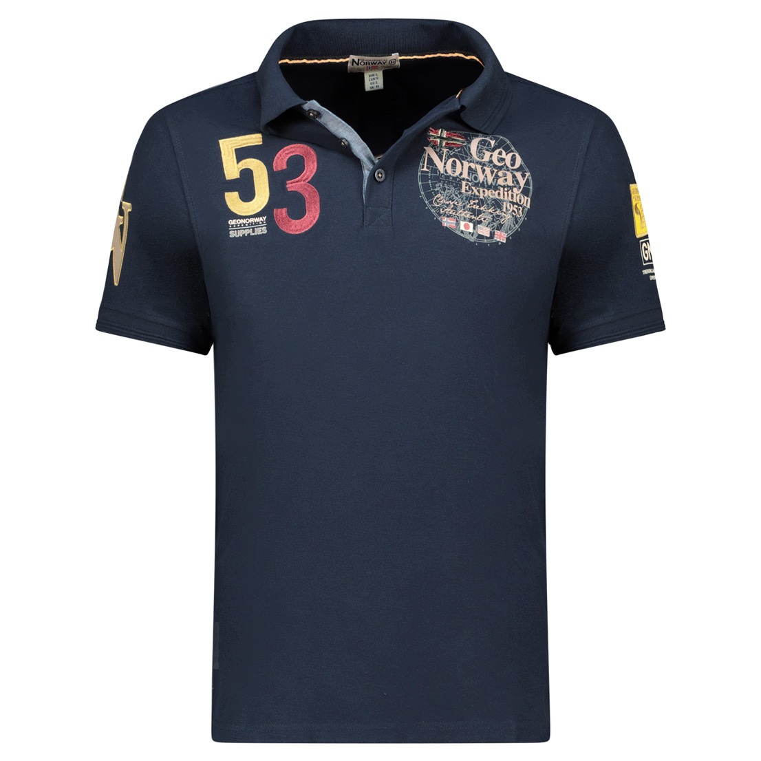 Geographical Norway polokošile pánská Kelan Men S tmavě modrá