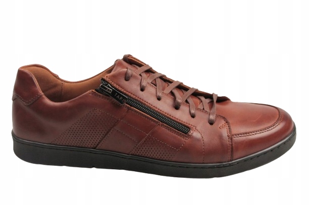 Pánské polobotky Tapi F-7423 vel.43 Hnědá Lico Kůže