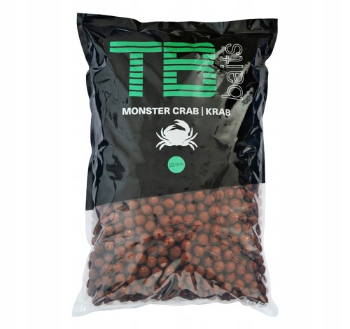 Kulki proteinowe Tb Baits 10 kg Monstrualny Krab Ø 24 mm