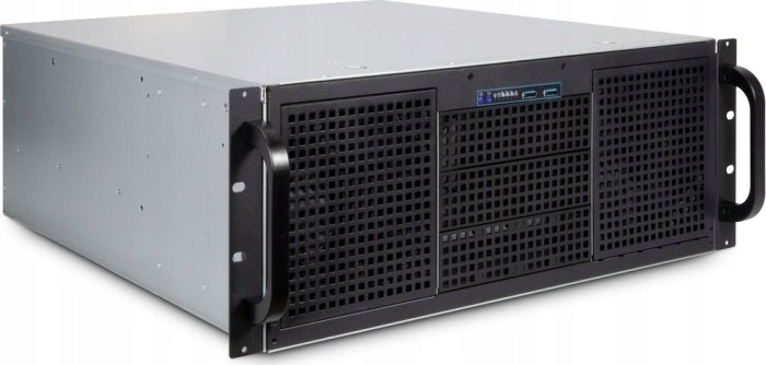 Obudowa rack 4U Inter-Tech E-atx, 11x3,5", 4x2,5", 7 slotów Pci