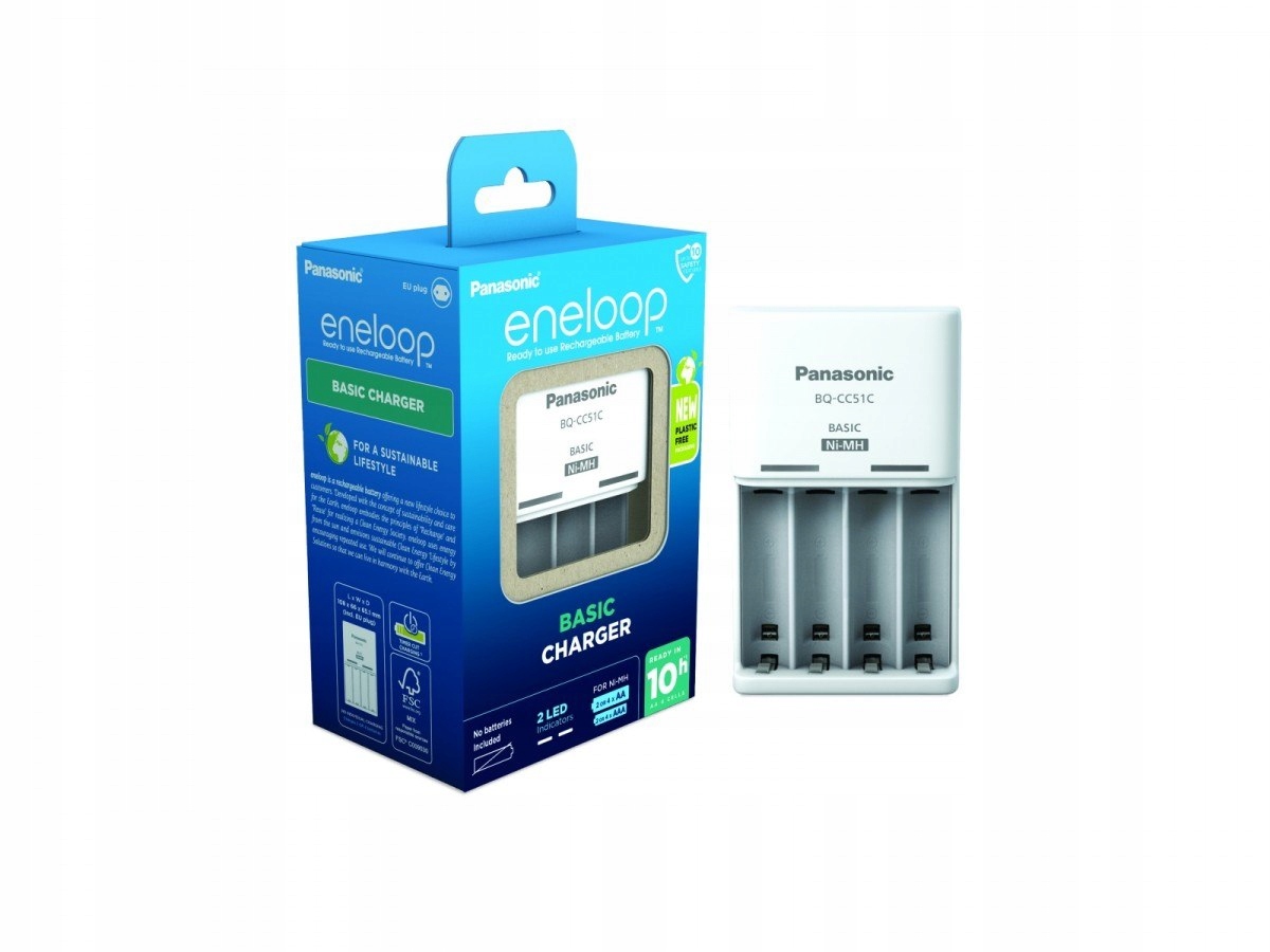 Eneloop nabíječka advenced BQCC17 4 baterie Aa 2000 mAh