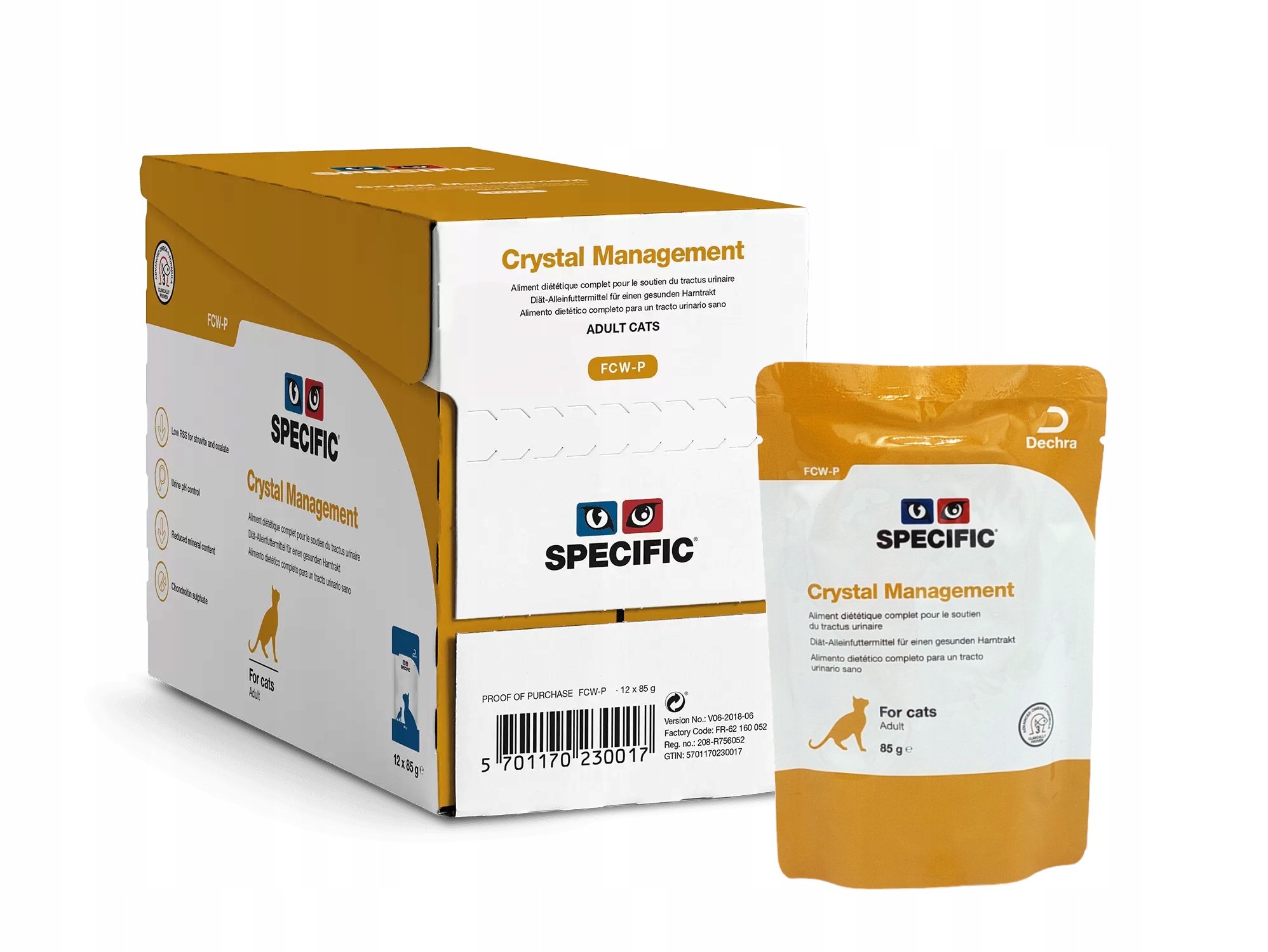 Specific Fcw-p Crystal Management 12X85G