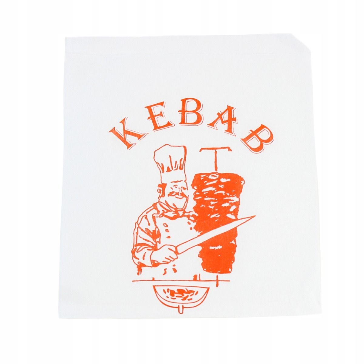 

Torebka papierowa "kebab" 15/18cm 250szt
