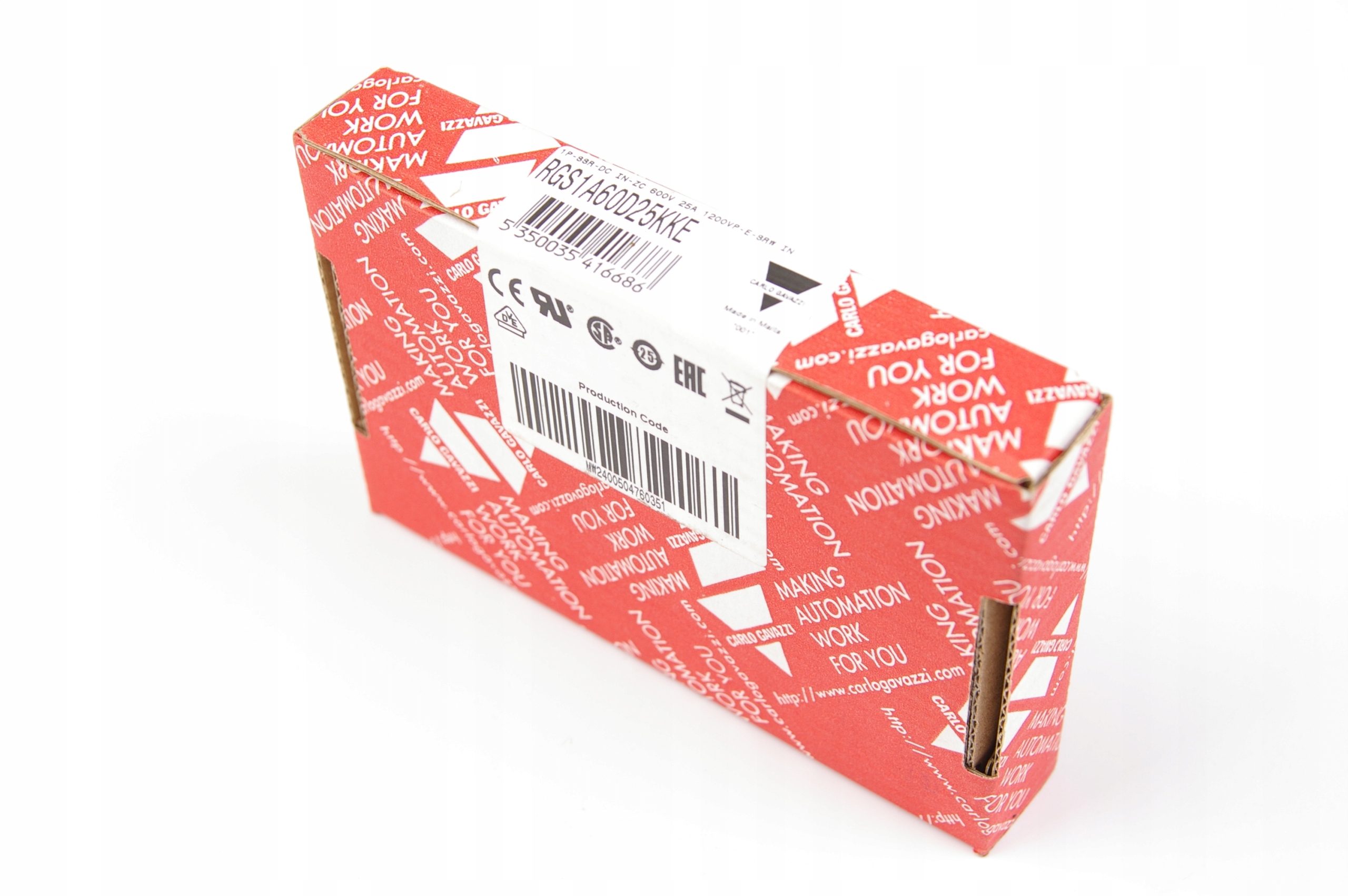 Relé Carlo Gavazzi RGS1A60D25KKE