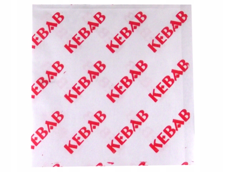 OPAKOWANIE PAPIEROWE kebab koperta duże 200szt