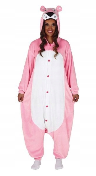 Kostým Kigurumi Kombinéza Pantera Růže L