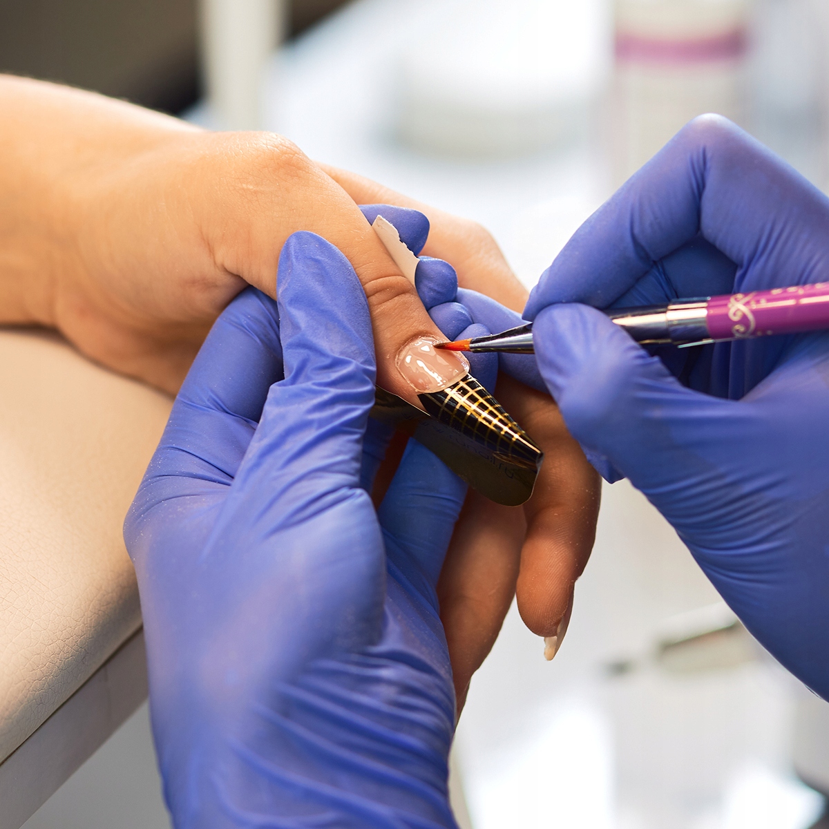 50 Szablony formy do paznokci żel akrylożel Liczba sztuk 50 szt.