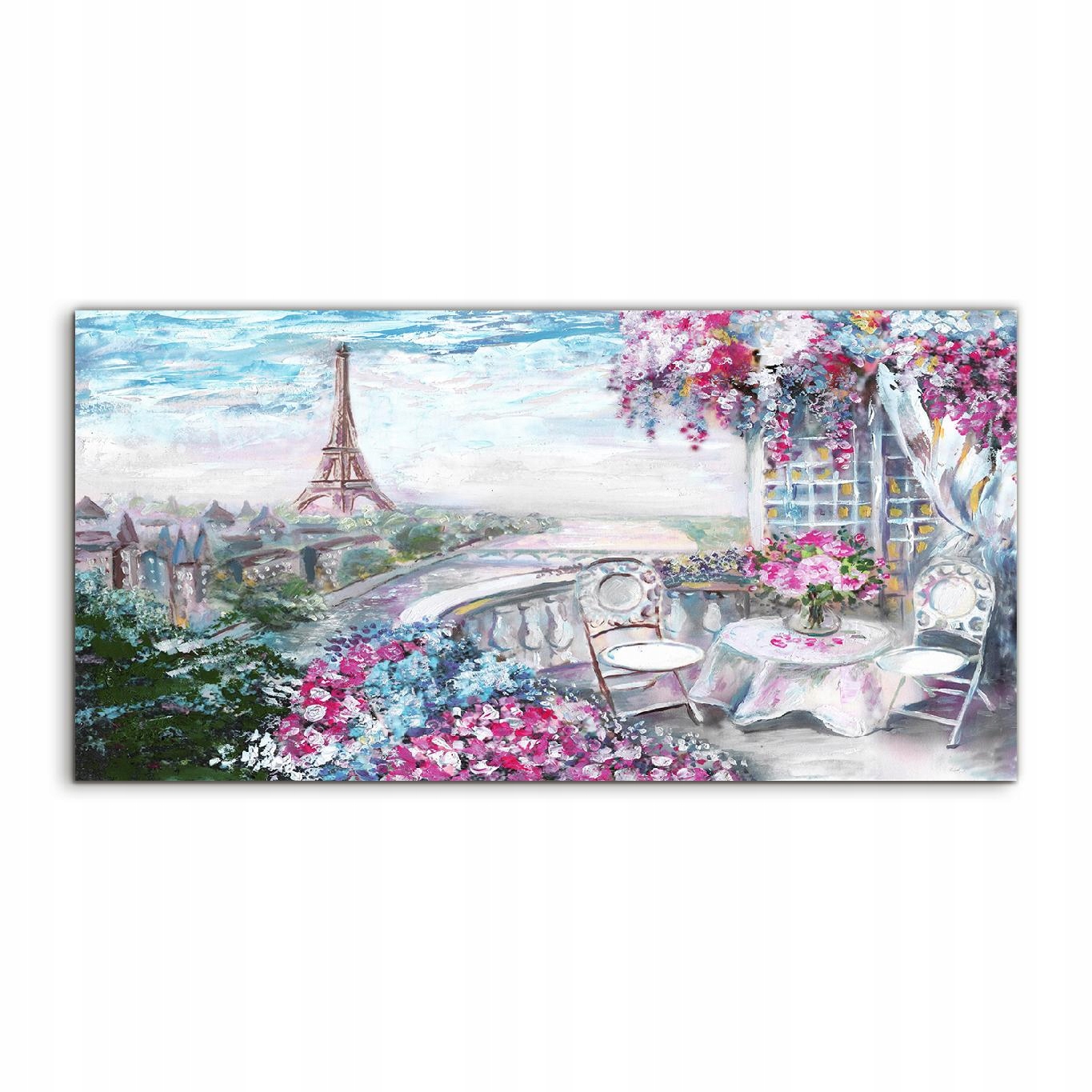 

Obraz akryl 140x70 nowoczesny Wieża Eiffela Paryż