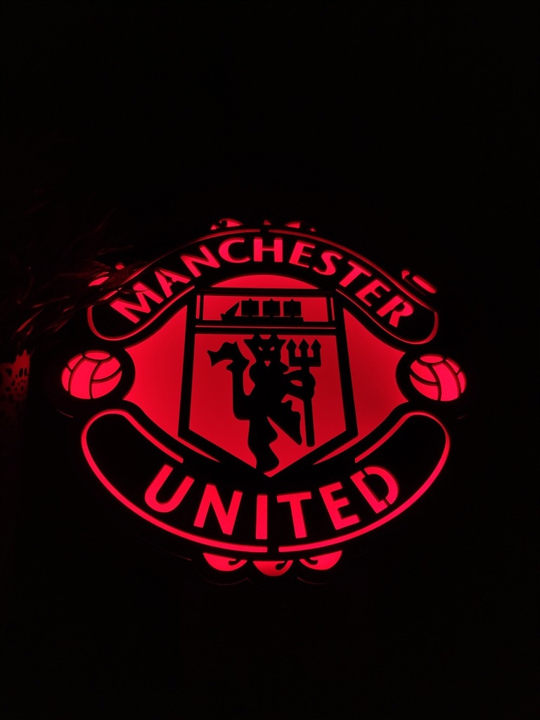 Lampka Manchester United | Prezent dla fana piłki