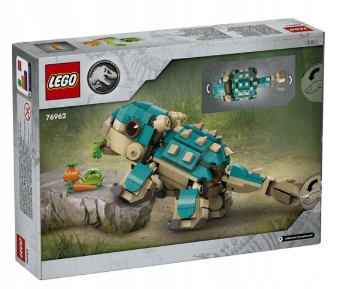 LEGO 76962 JURASSIC WORLD MAŁY ANKYLOZAUR BUMPY Numer produktu 76962