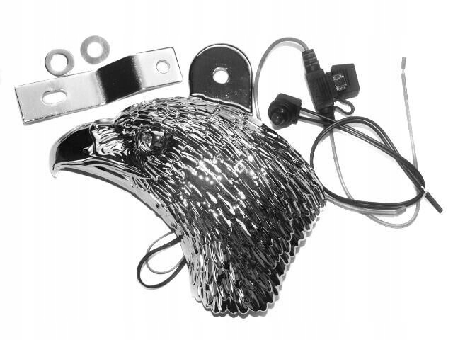 CHROMOWANA NAKLADKA NA KLAKSON ORZEL HARLEY V ROD