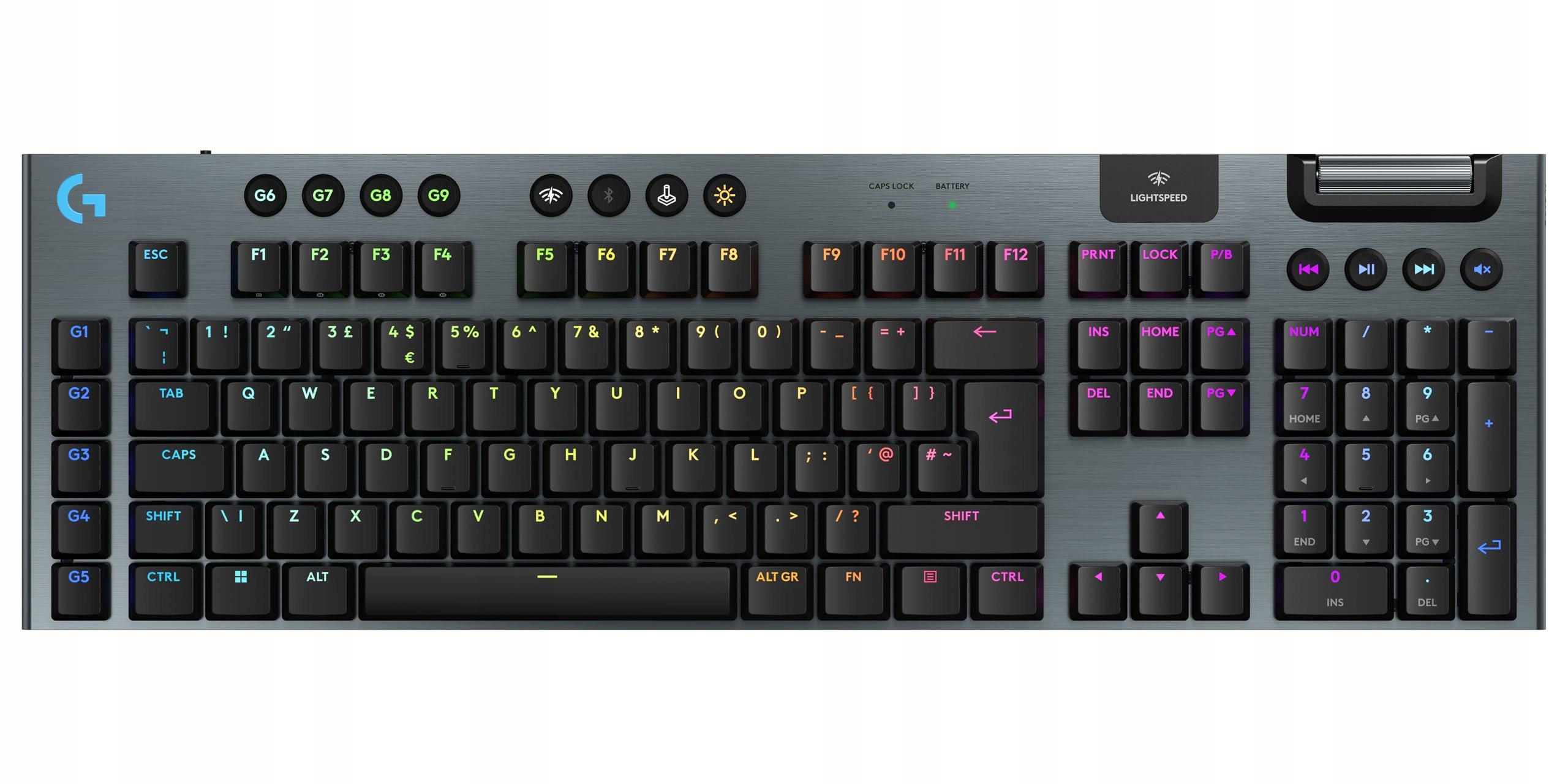 Klávesnice Logitech G915 X Černá Azerty