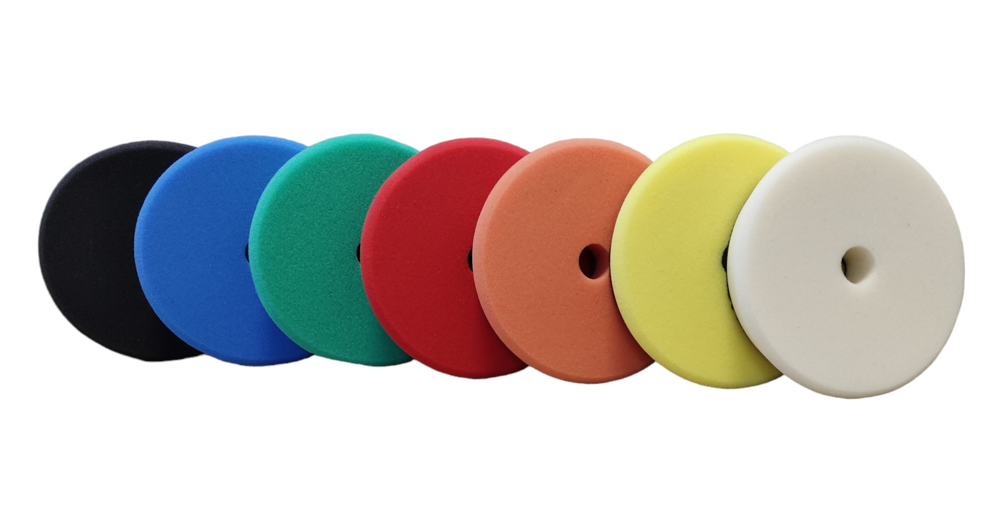 Sada 7 ks Pad Houbička na na suchý zip 125 mm Kormax