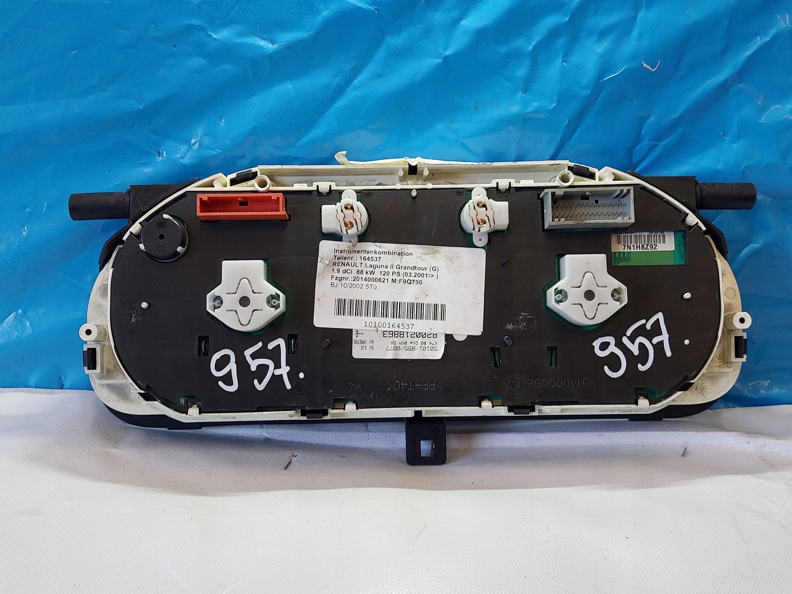 dials clock LAGUNA II 1.9 DCI 8200218863