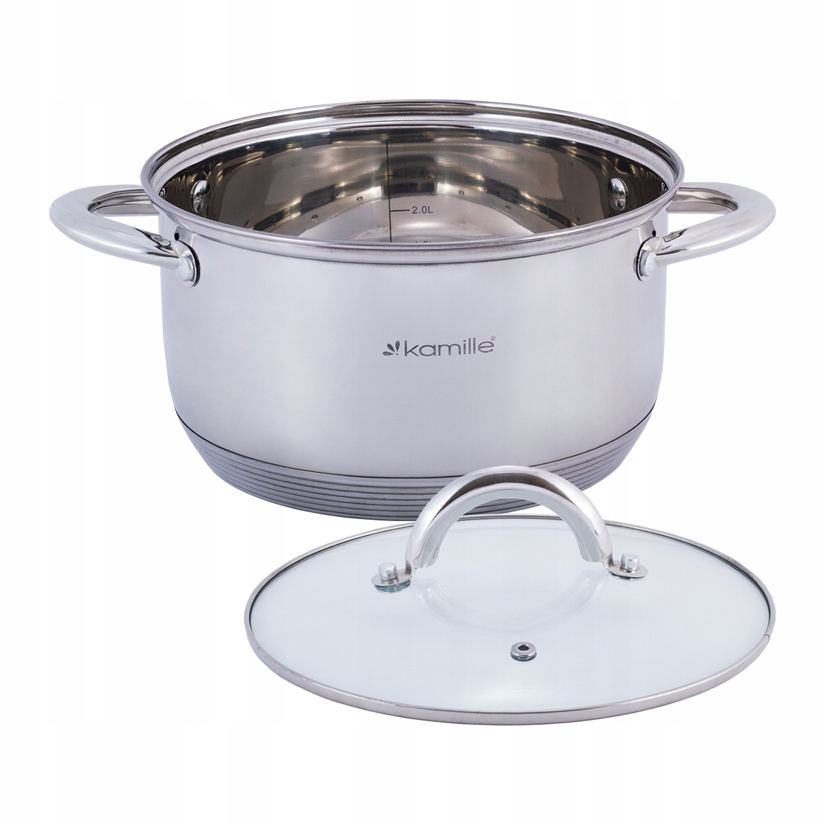 

Garnek Stalowy Z Pokrywką Tradycyjny 3,4L Kamille