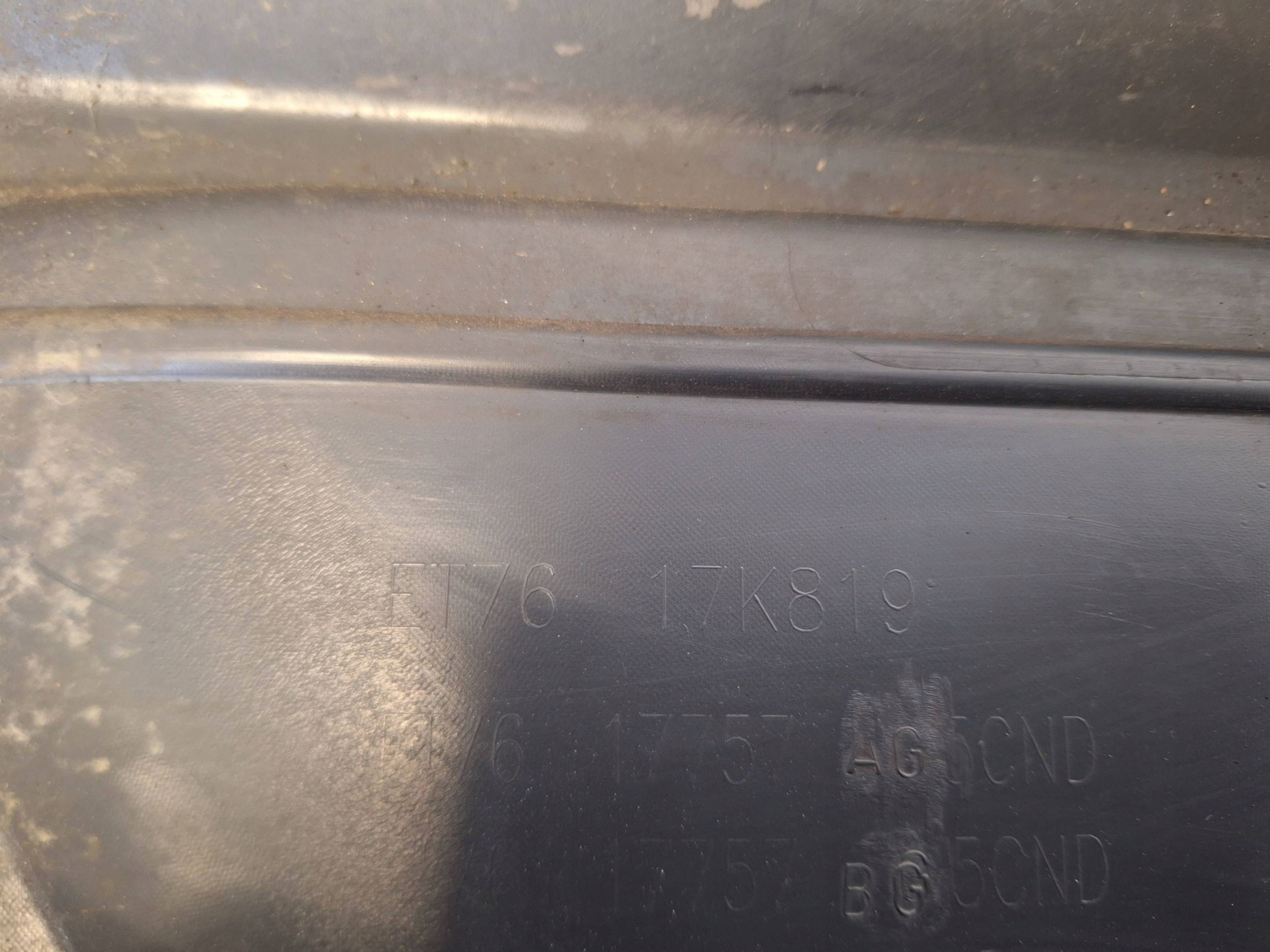 FORD TRANSIT COURIER 13-17 bumper FT7617K819