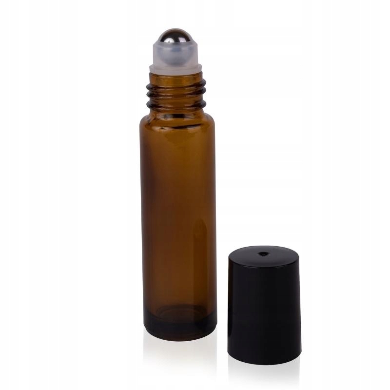 

Butelka szklana 10 ml brązowa z roll-on z nakrętką