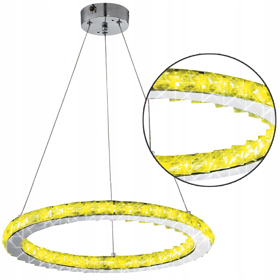 Stropní Led Závěsné Svítidlo Rgb 12W Dálkový Ovladač sada