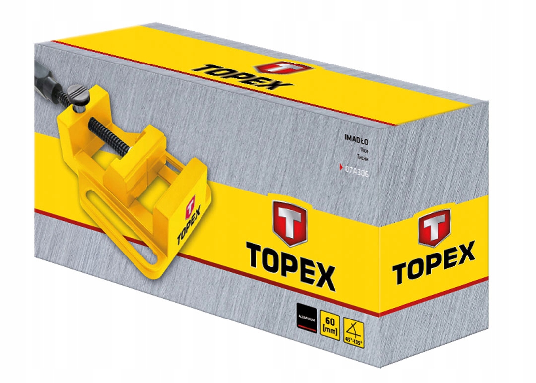 IMADŁO MODELARSKIE ALUMINIOWE 60 MM TOPEX Kod producenta 07A306