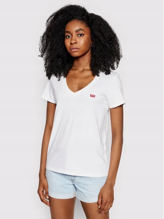 LEVI'S T-Shirt Perfect V-Neck Tee XL Marka inna