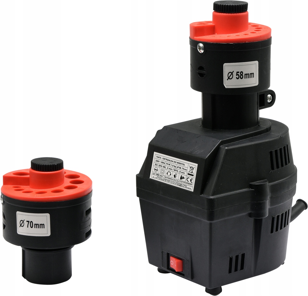 STHOR OSTRZAŁKA DO WIERTEŁ 3-16mm 70W ADAPTER + 2xKAMIEŃ PRZYSSAWKI Kod producenta 73470