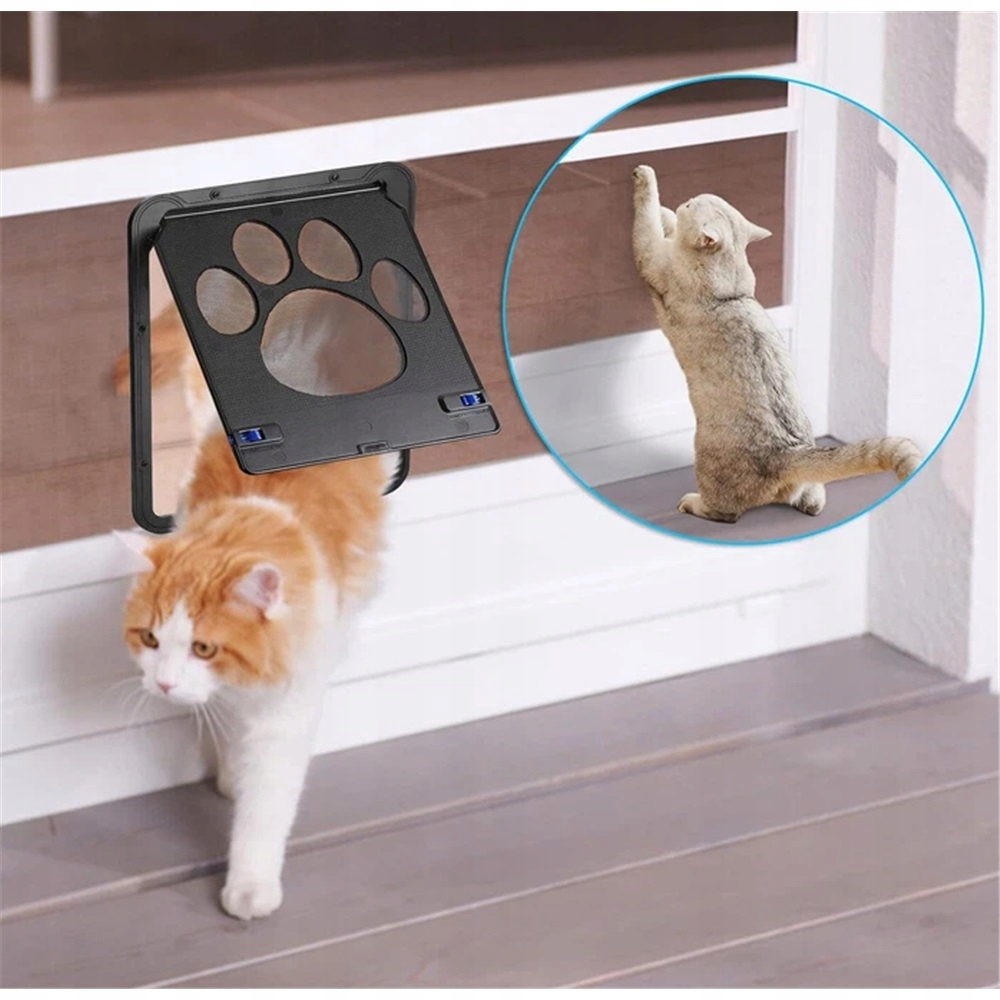 Levně Dveře Pro Zvířata A Ochranné Moskytiéry 24 X 29 CM Pro Kočky A Psy