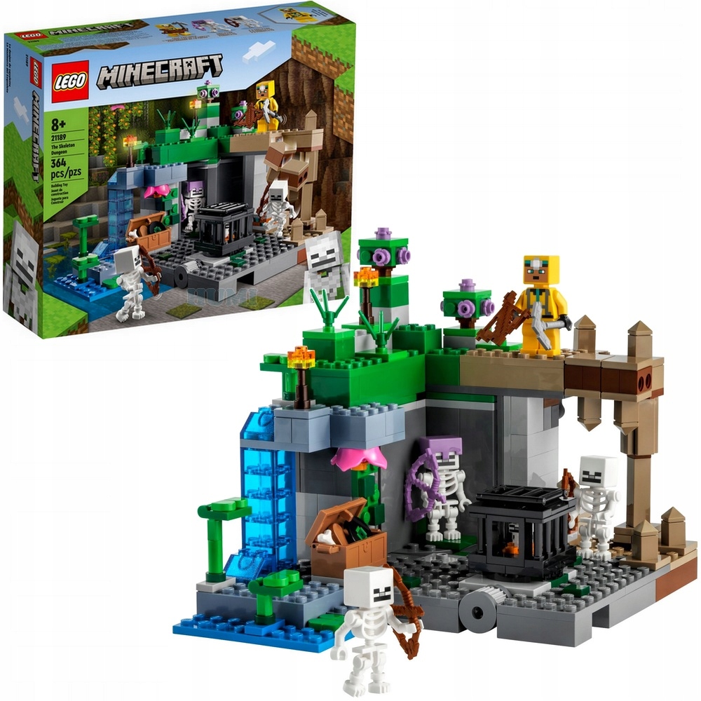 

Lego Minecraft 21189 Lochy Szkieletów - 4 figurki