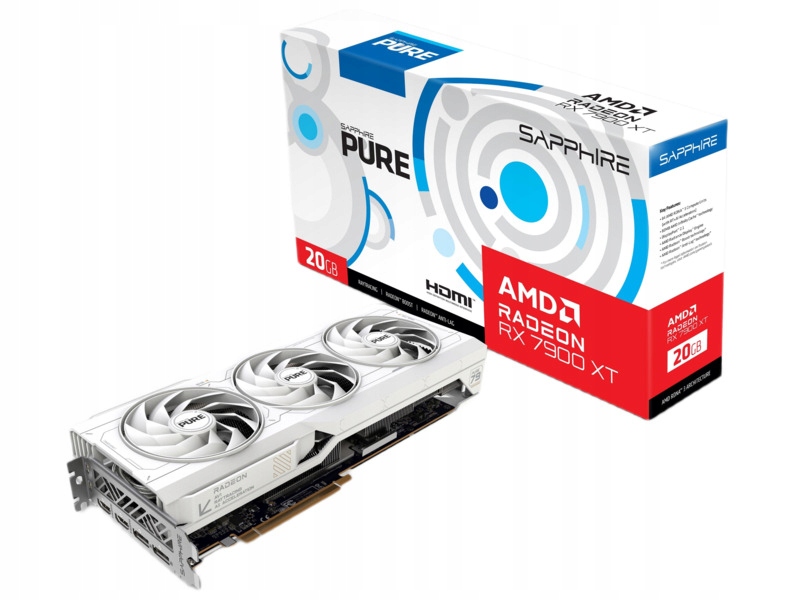 Karta graficzna Sapphire Radeon Rx 7900 Xt Pure 20GB