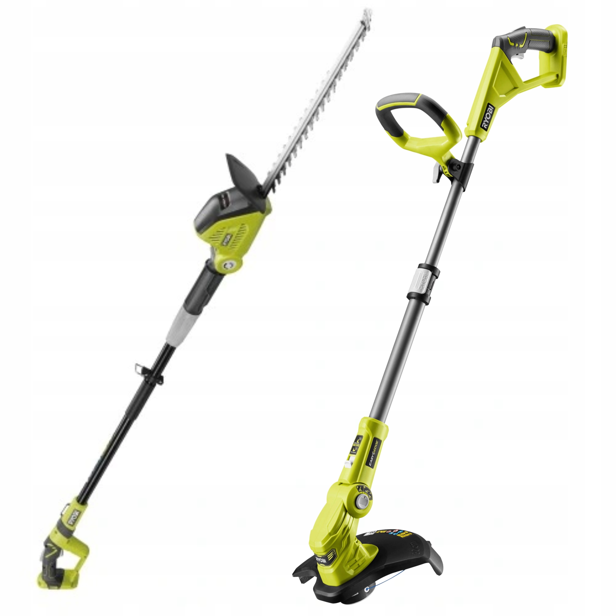 Ryobi Nůžky na živý plot 18V na výložníku Ryobi Vyžínač 18V