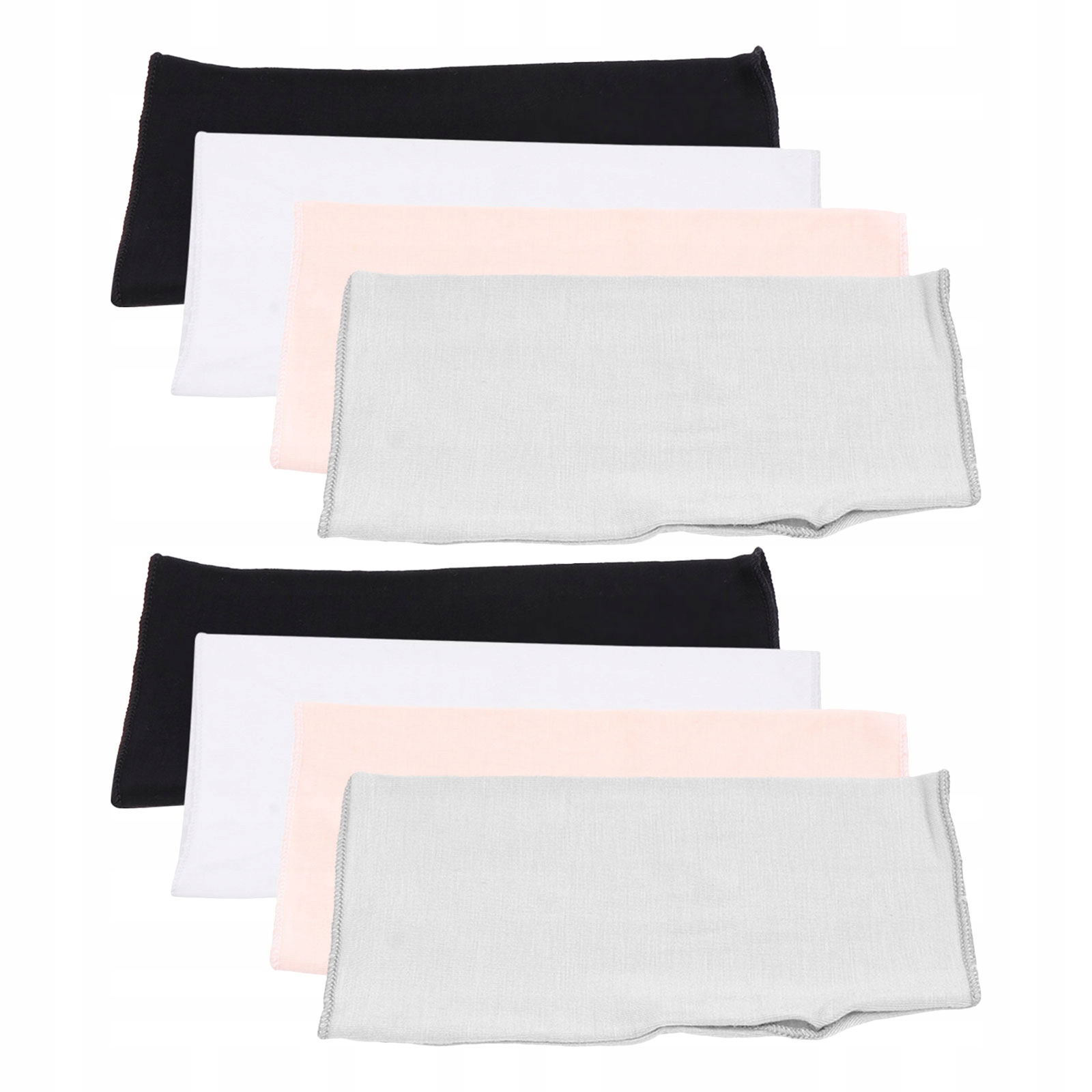 8Pairs Fingerless Outdoor Gloves Women Sun Protective Breathable