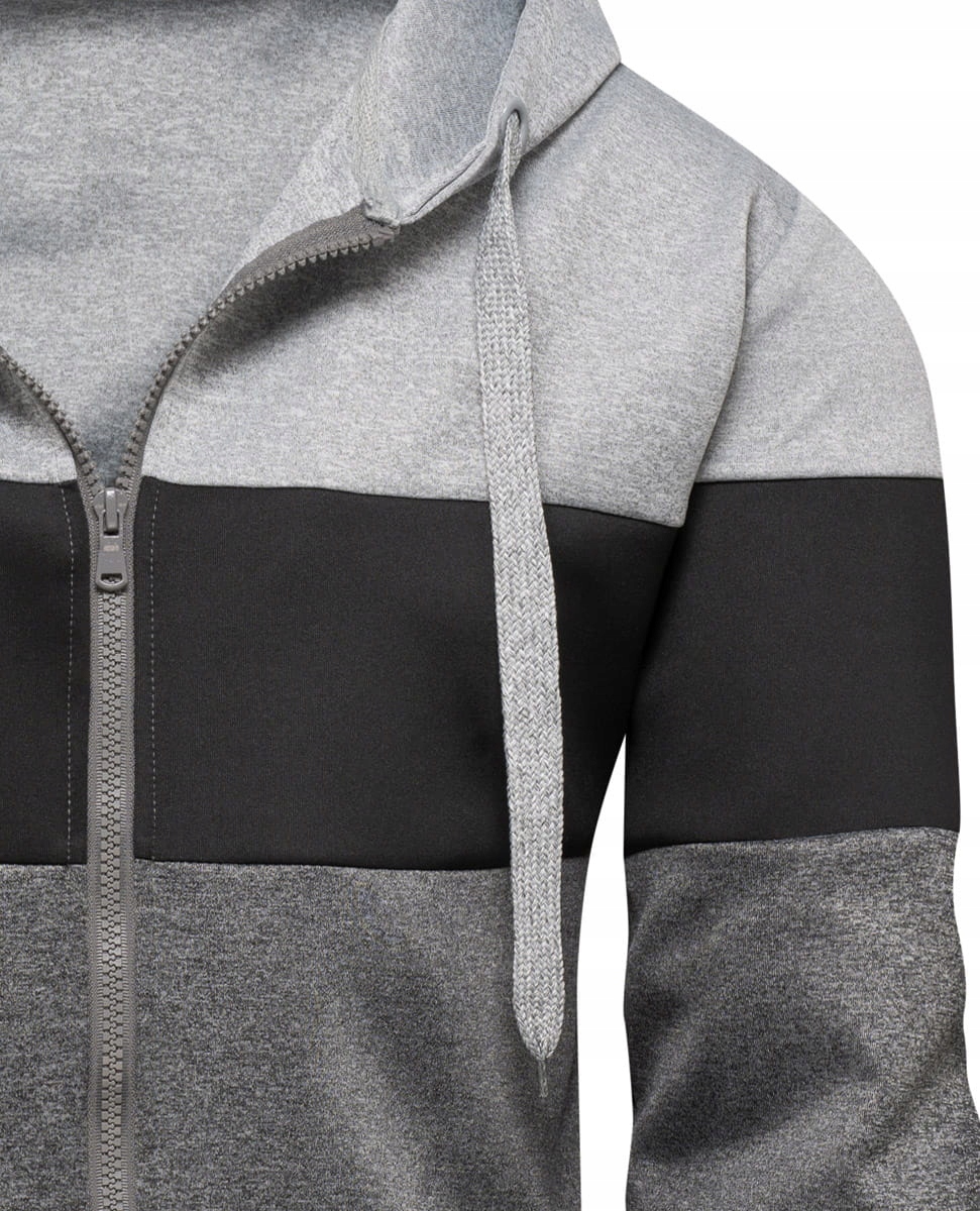 BLUZA MĘSKA Z KAPTUREM ROZPINANA L Marka Recea