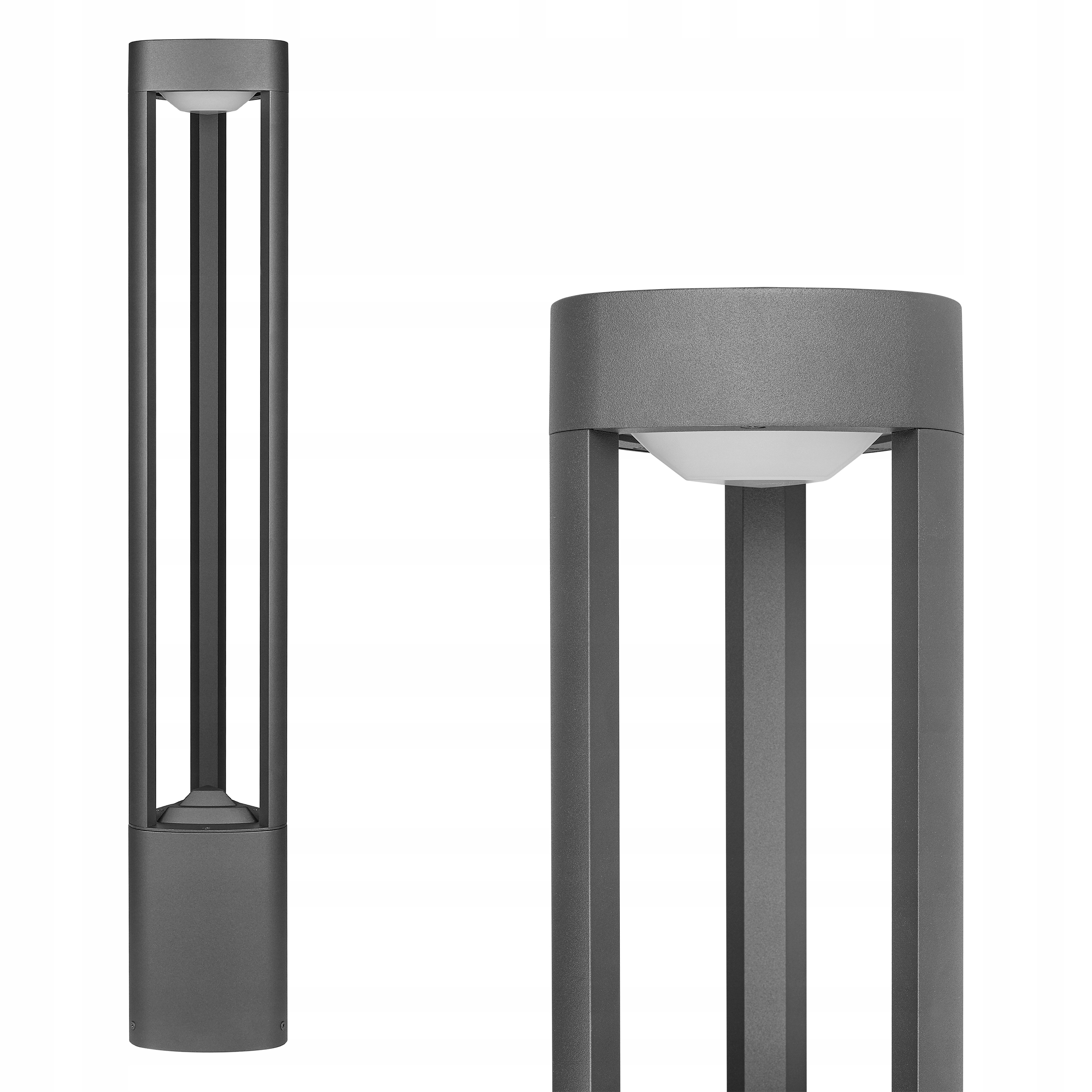 Lampa Led Ogrodowa 80cm zewnętrzna słupek stojąca GX53 Led