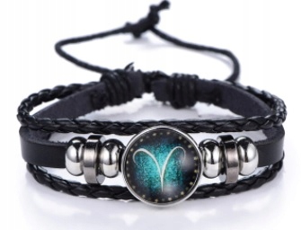 

Bransoletka na rękę z znakiem zodiaku Baran